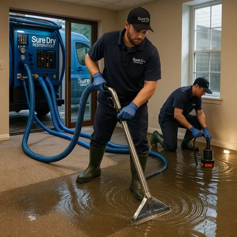 Water Extraction and Removal process in Livermore, CA